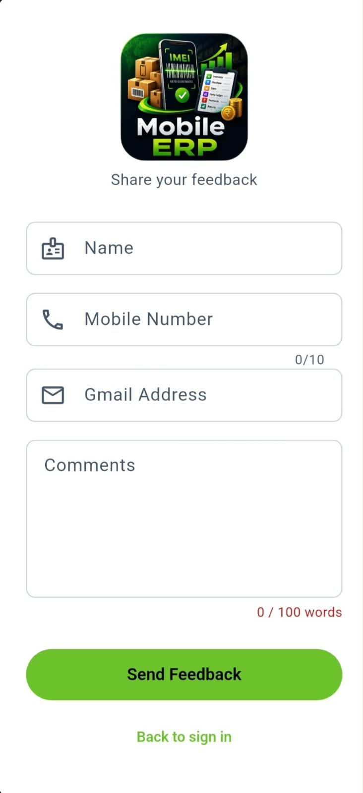 Mobile ERP screenshot 11