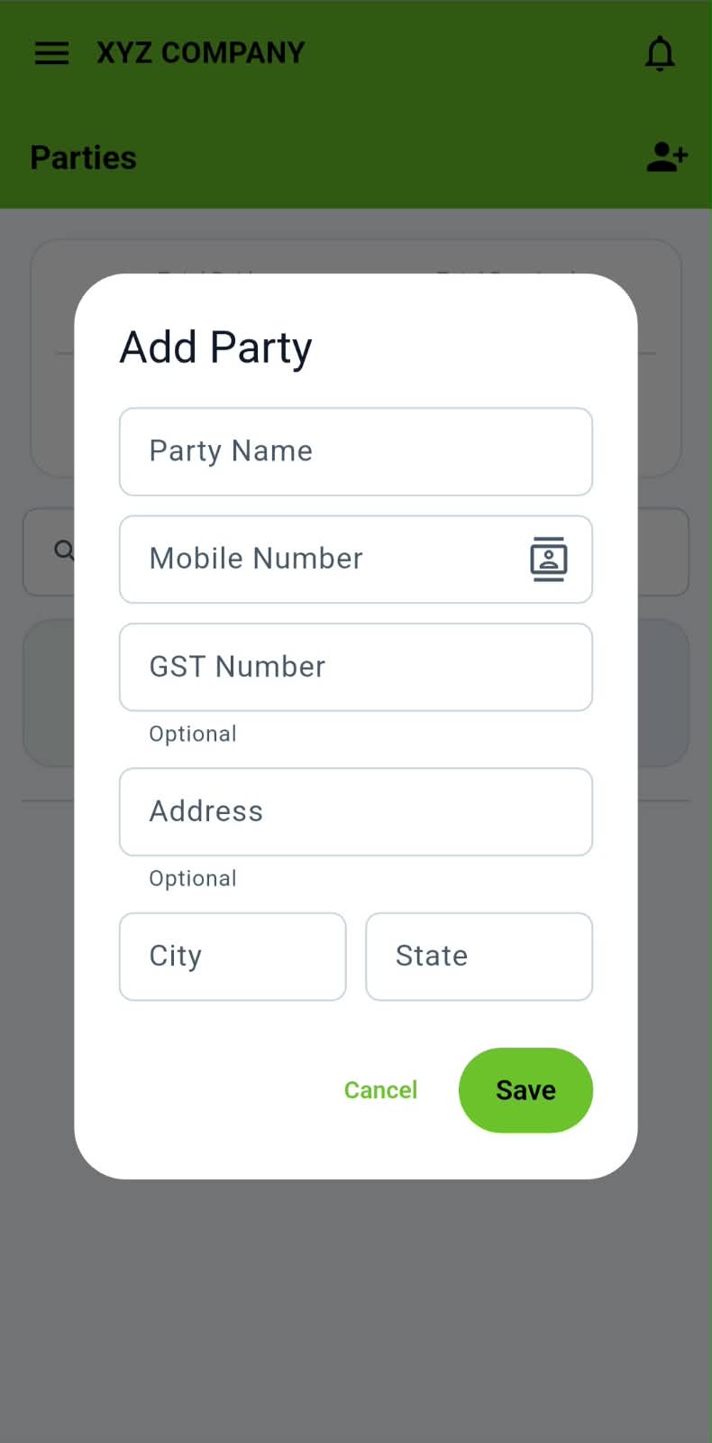 Mobile ERP screenshot 4