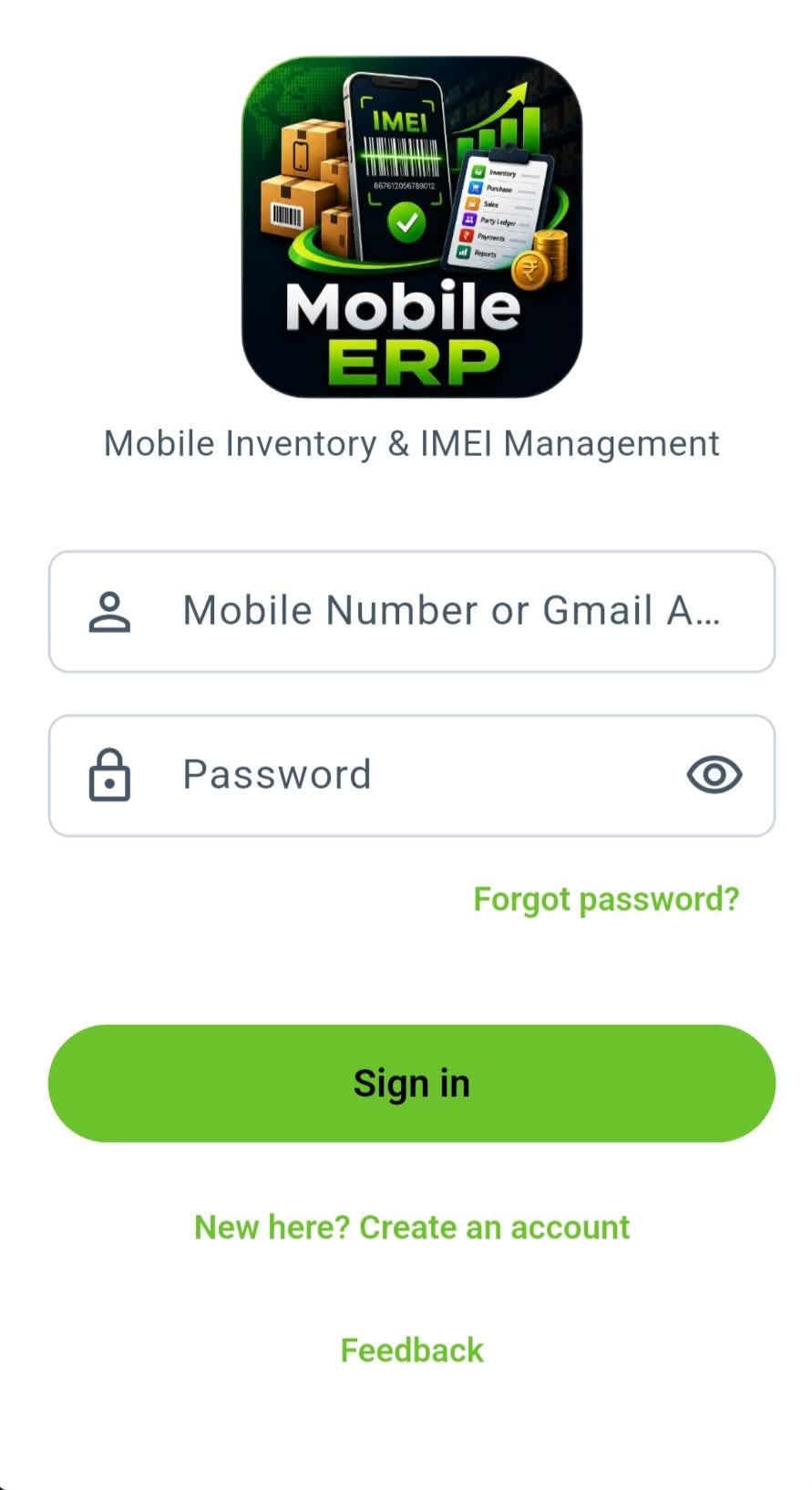 Mobile ERP screenshot 9
